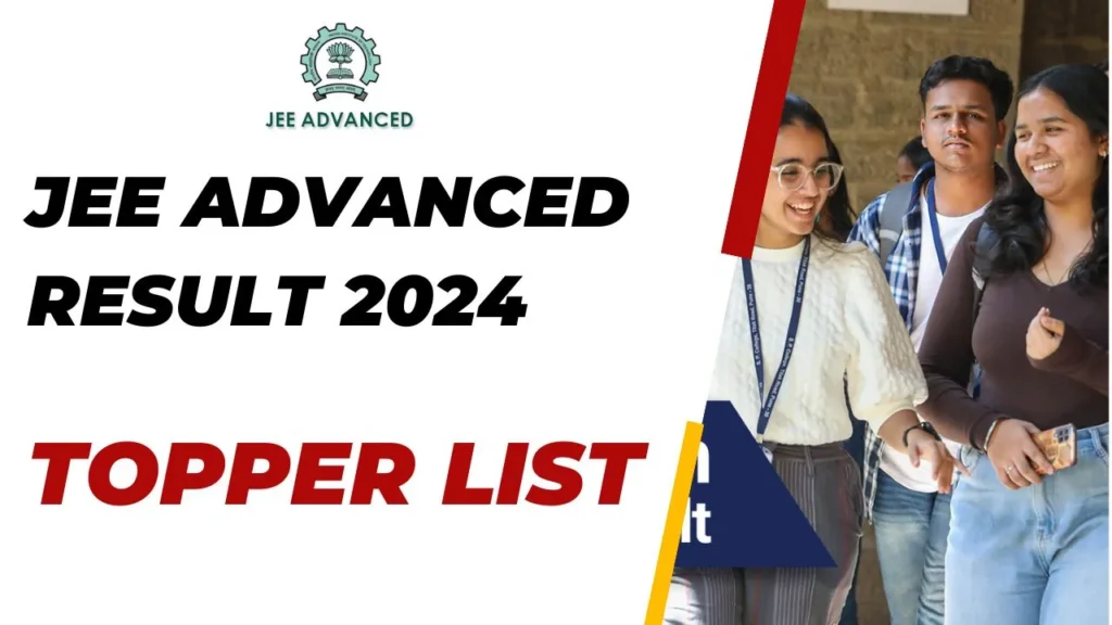 JEE Advanced Result 2024 Topper List