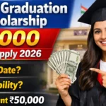 Bihar Graduation Scholarship 50000 Online Apply 2026