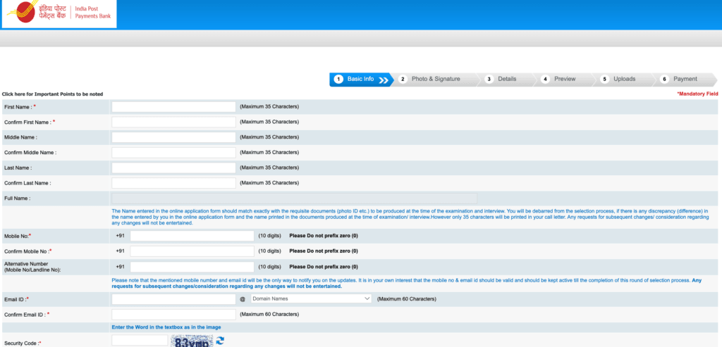 India Post Payment Bank So Recruitment 2025: Steps to Apply