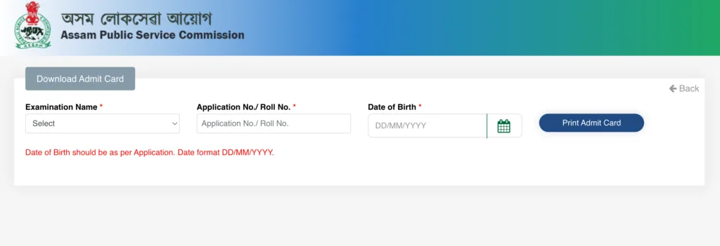 How to Download APSC Enforcement Inspector Admit Card 2025? - Step by Step Guide