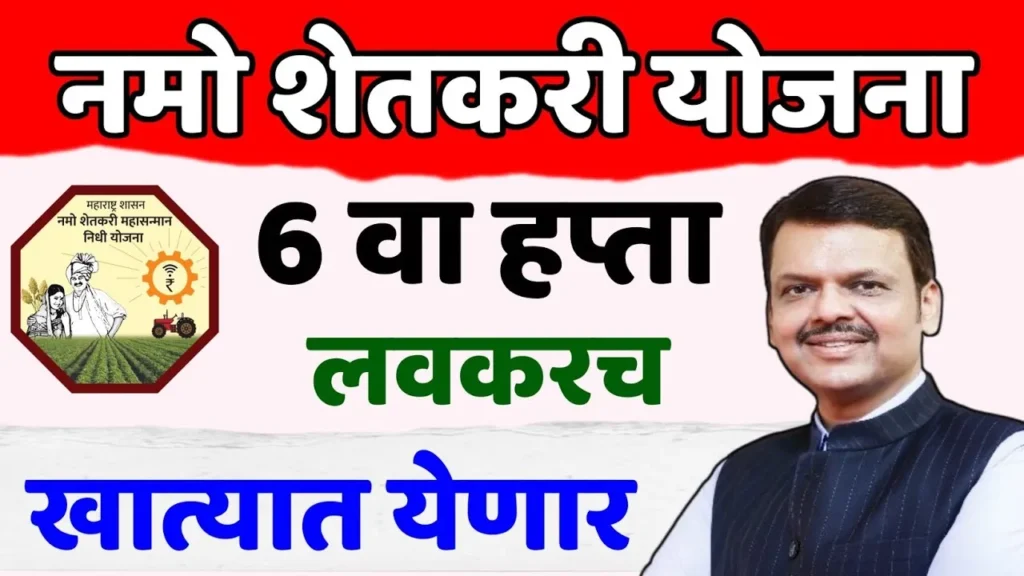 Namo Shetkari Yojana 6th Installment Date