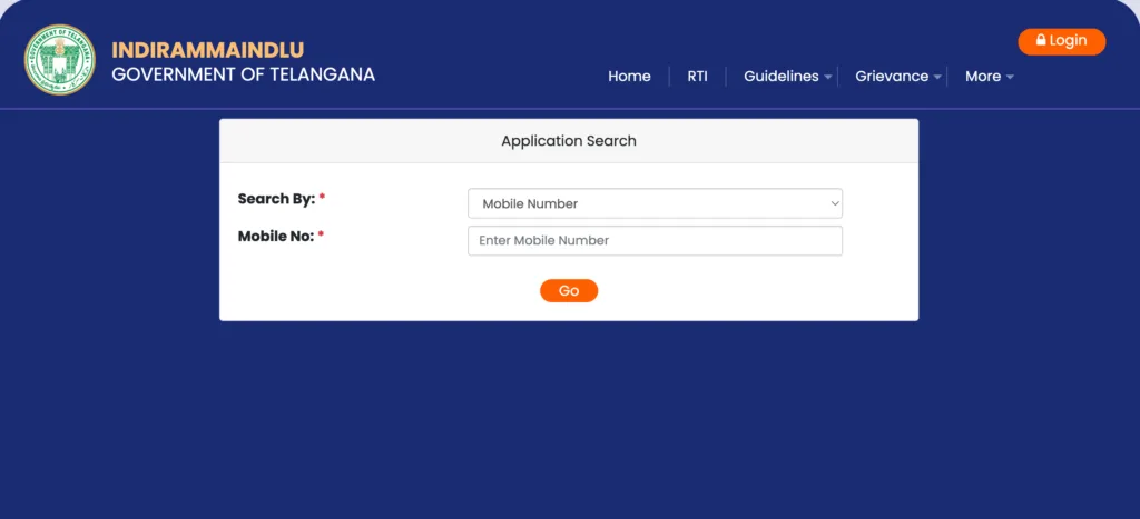 Steps to Check indiramma housing scheme telangana list