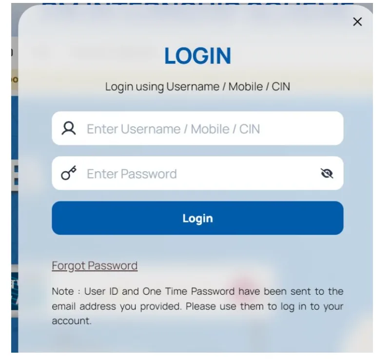 PM Internship Scheme 2025 Login Process