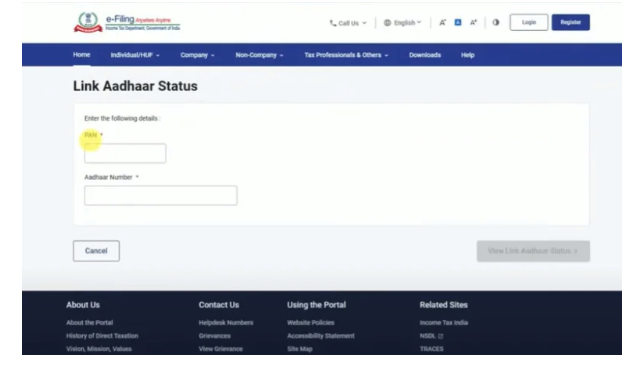 How to Check if my PAN Card is Linked with Aadhaar Card or not?