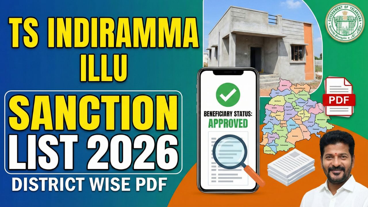 TS Indiramma Illu Sanction List 2026