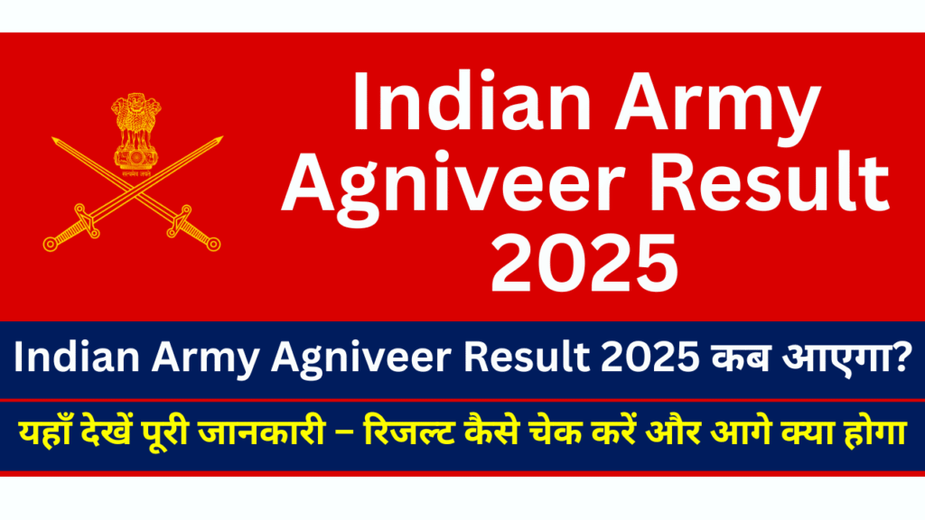 Indian Army Agniveer Result 2025
