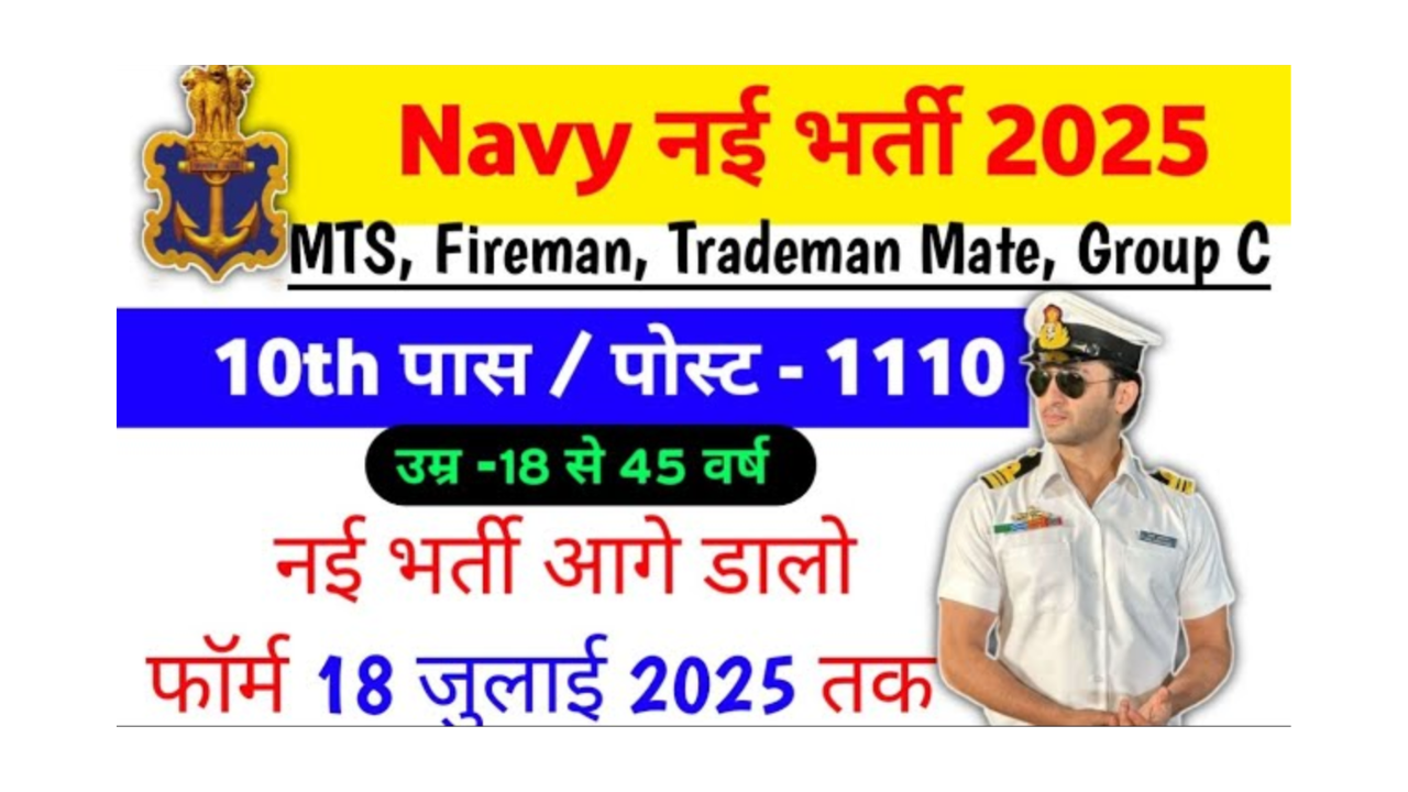 Indian Navy Civilian Vacancy 2025