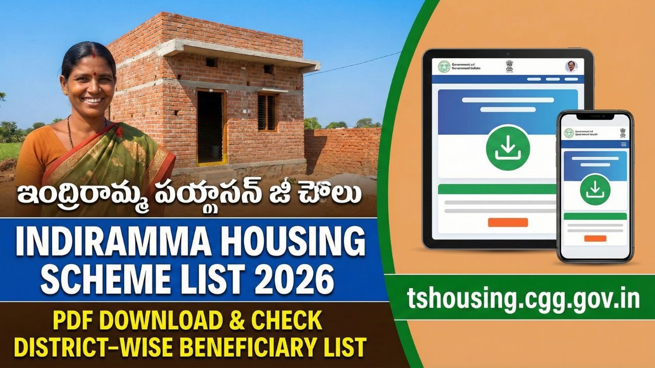 Indiramma Housing Scheme List 2026
