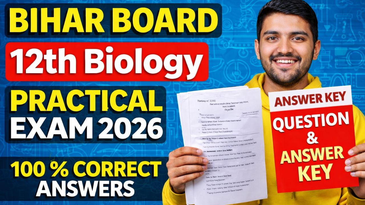 Bihar Board 12th Biology Practical Answer Key 2026