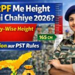 CRPF Me Height Kitni Chahiye