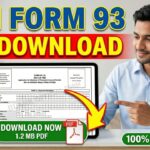 PAN Form 93 PDF Download